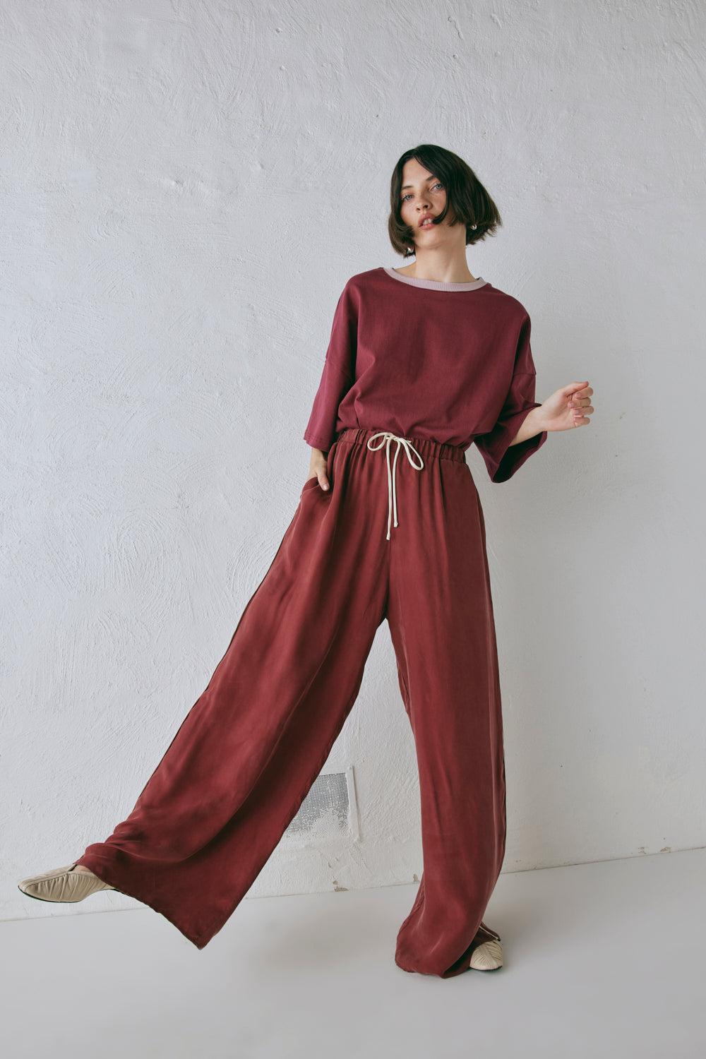 Moonscapes Pants Wine Product Image