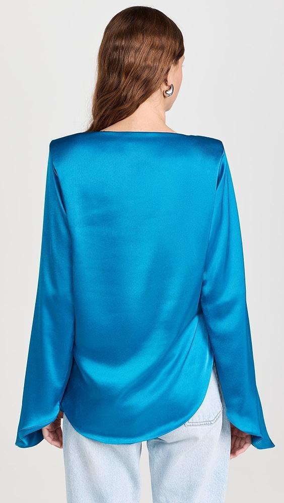 REV The Evie Shoulder Pad Top | Shopbop Product Image