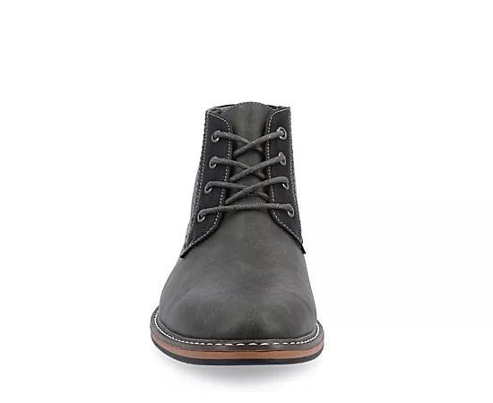VANCE Franco Men's Plain Toe Chukka Boots, Size: 8.5, Brown Product Image