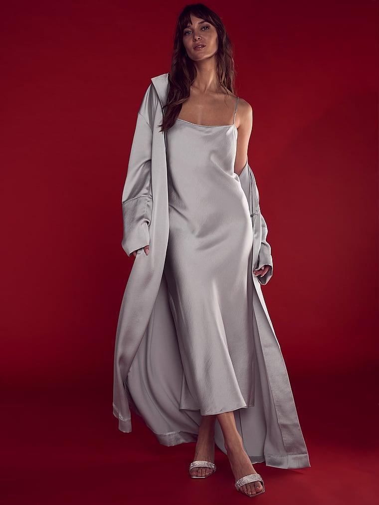 Luxe Satin Long Robe Product Image