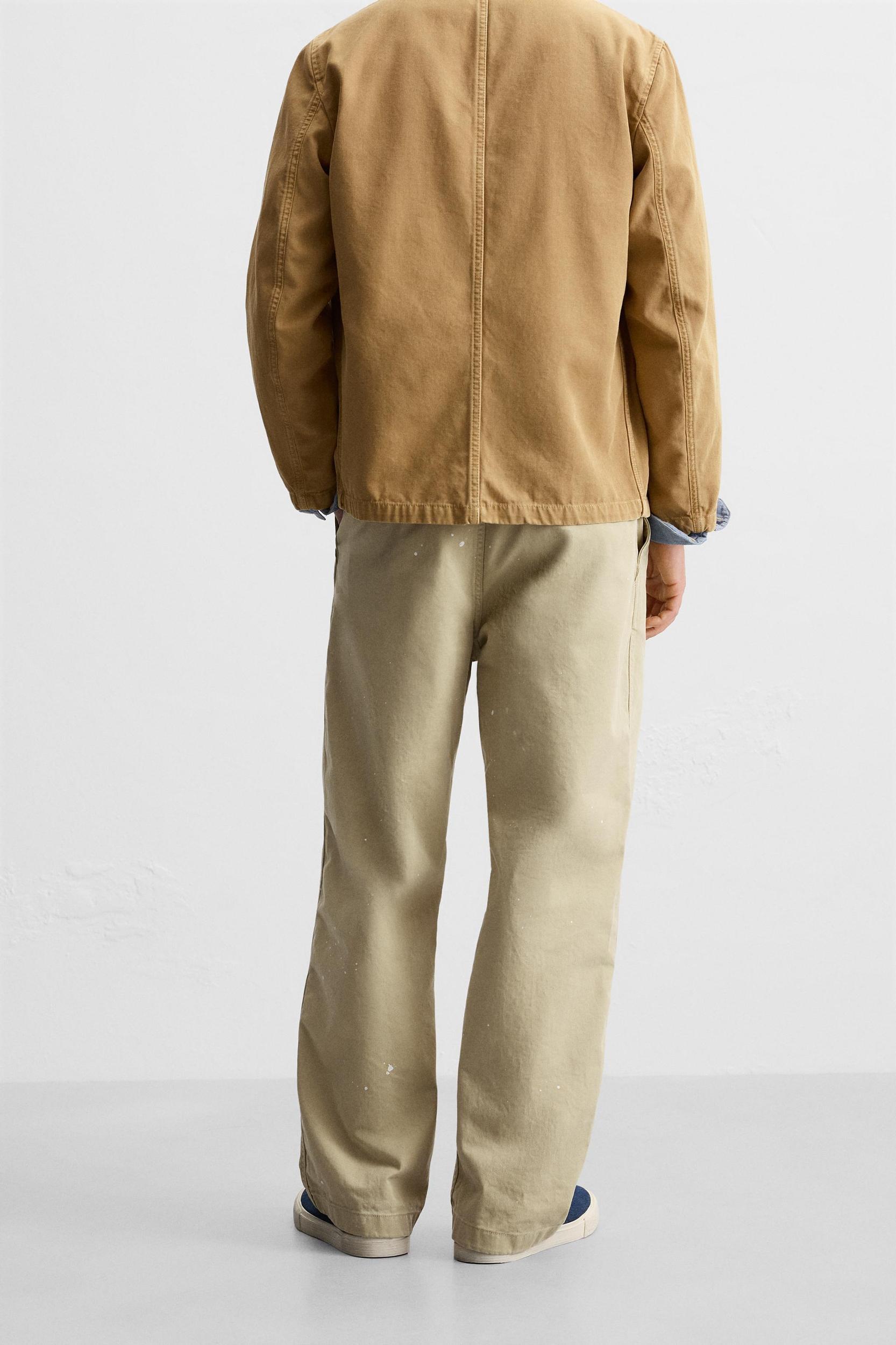 PAINT SPLATTER CHINO PANTS Product Image