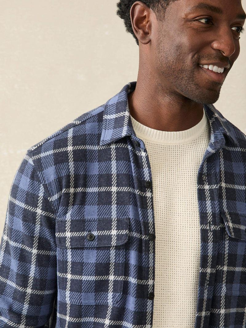Legend™ Sweater Shirt - Blue Winds Plaid Product Image