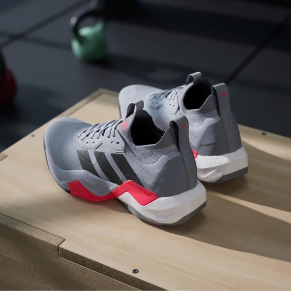 adidas Rapidmove ADV 2 HIIT training shoes Halo Silver 8 Mens Product Image