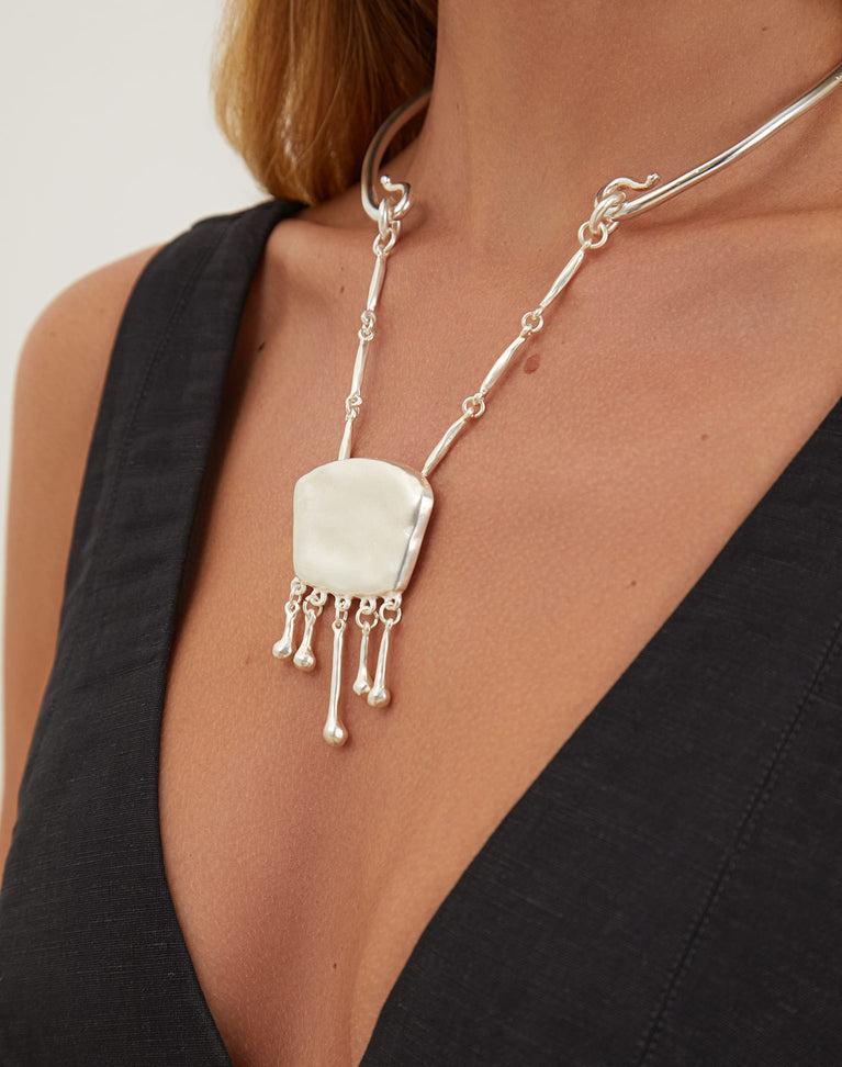 Zaya Collar - Silver Product Image