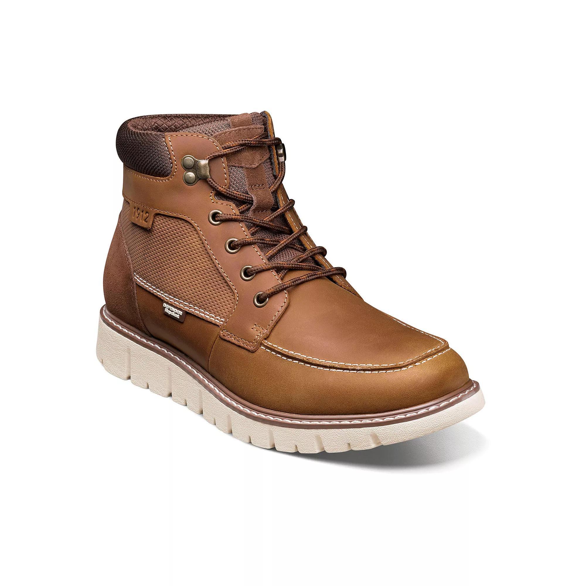 Nunn Bush® Karnak Men's Leather Moc Toe Ankle Boots, Size: 12 Wide, Team Product Image