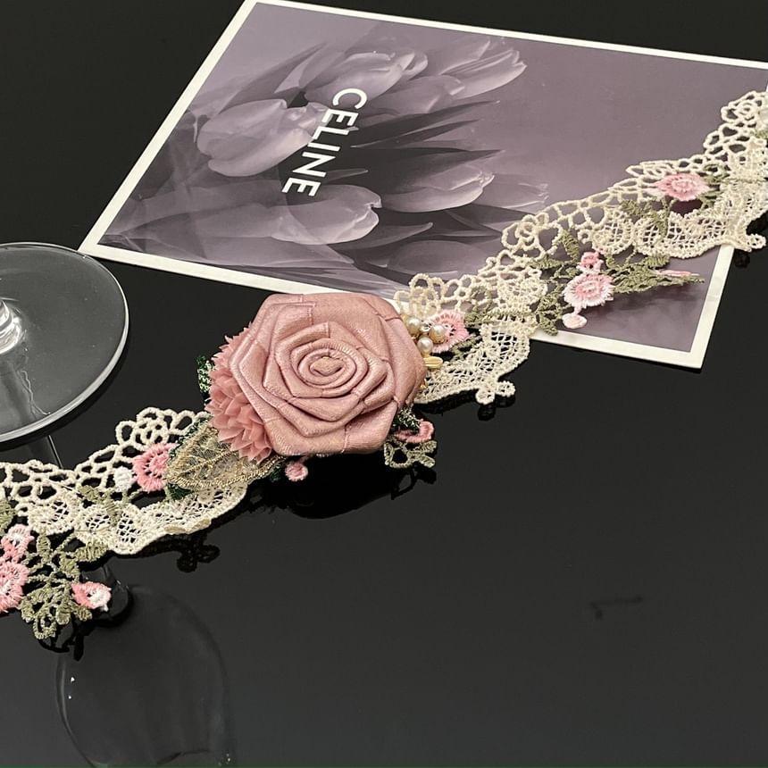 Floral Lace Choker Product Image