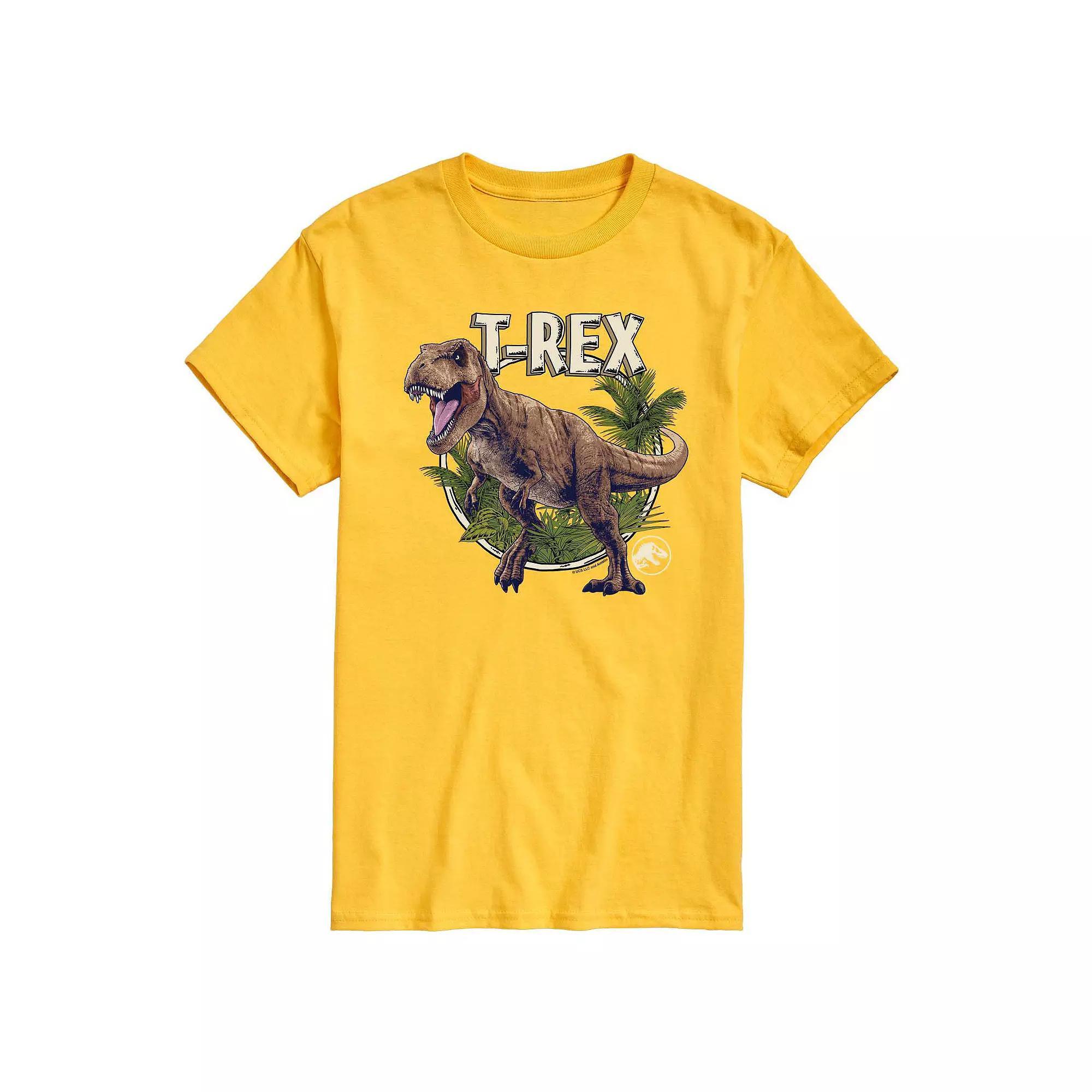 Mens Jurassic World Tyrannosaurus Rex Graphic Tee Blue Product Image