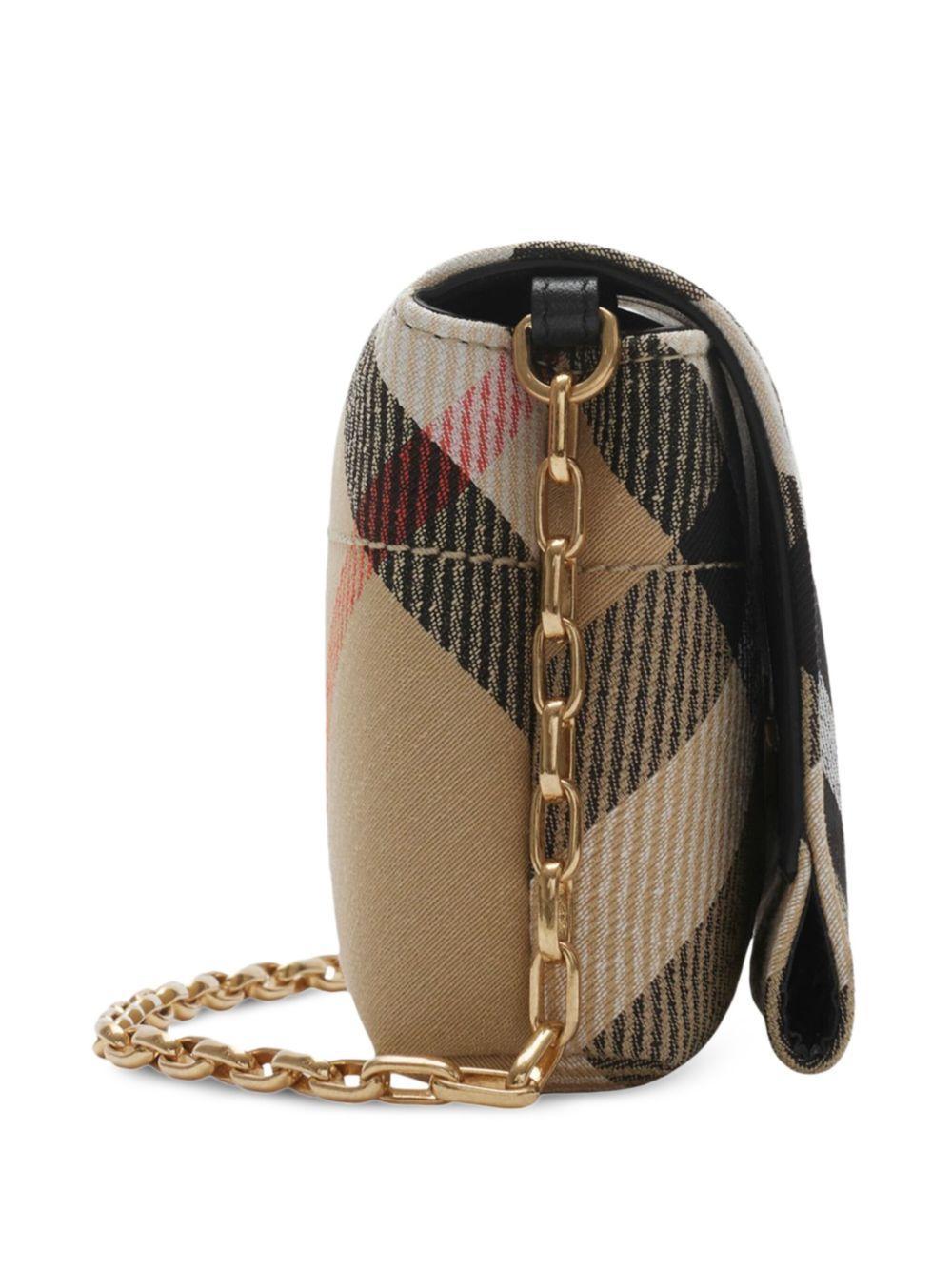 Check-pattern mini bag Product Image