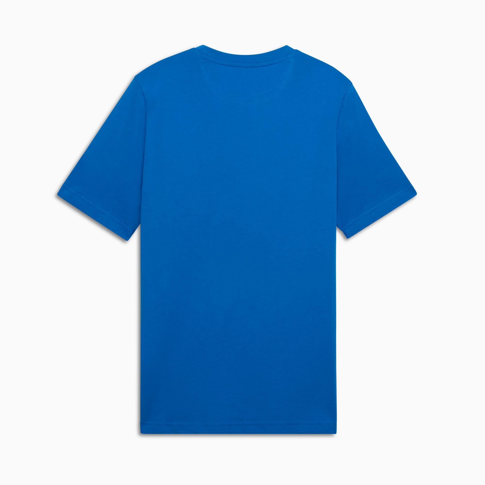 WARDROBE ESSENTIALS Suede Logo Men's Tee Product Image