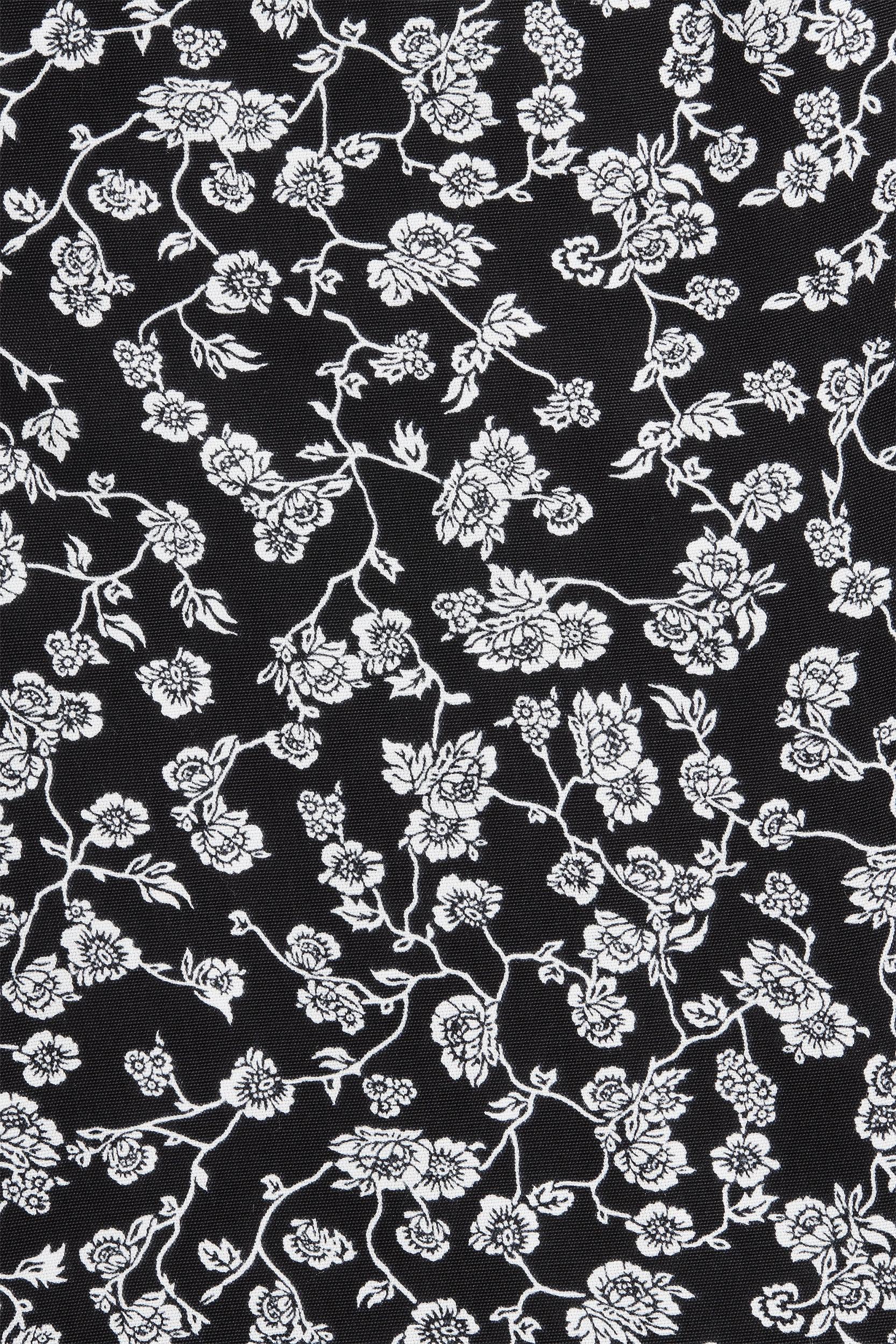 Boda Midi Dress Amaryllis Floral Black Product Image