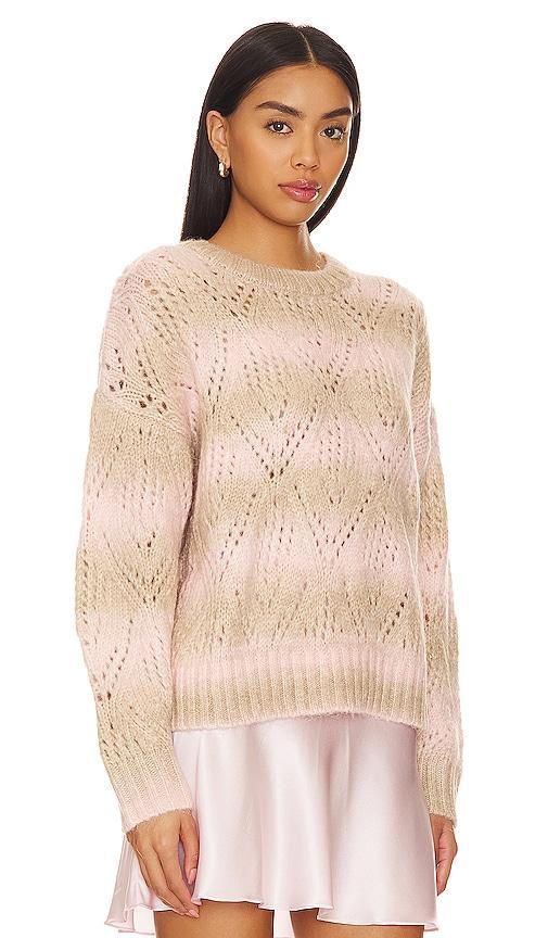Sanctuary Pointelle Sweater Moonlight Multi) Women's Sweater Product Image