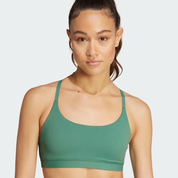 adidas All Me Light Support Bra Core Black XL A-B Womens Product Image