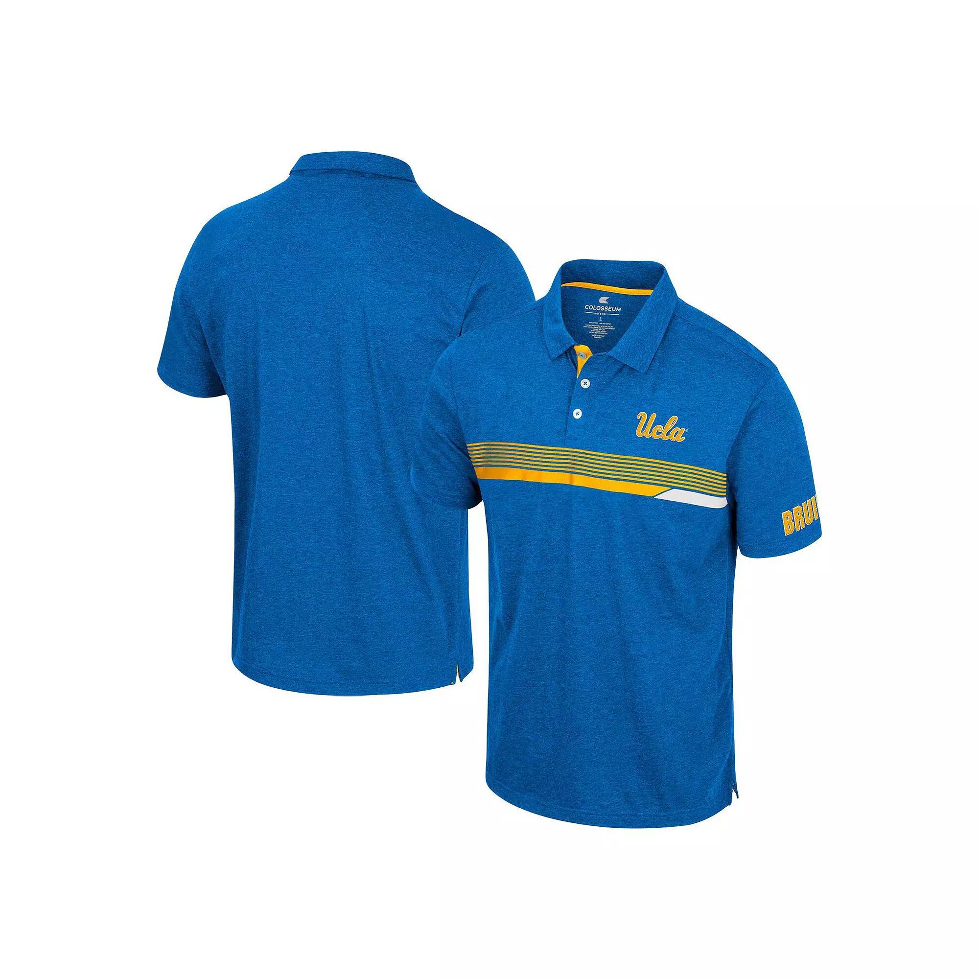 Men's Colosseum  Blue UCLA Bruins No Problemo Polo, Size: Large Product Image