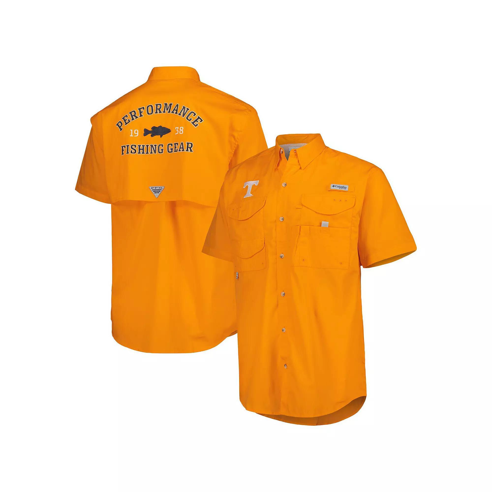 Men's Columbia Tennessee Orange Tennessee Volunteers Bonehead Button-Up Shirt, Size: Large Product Image