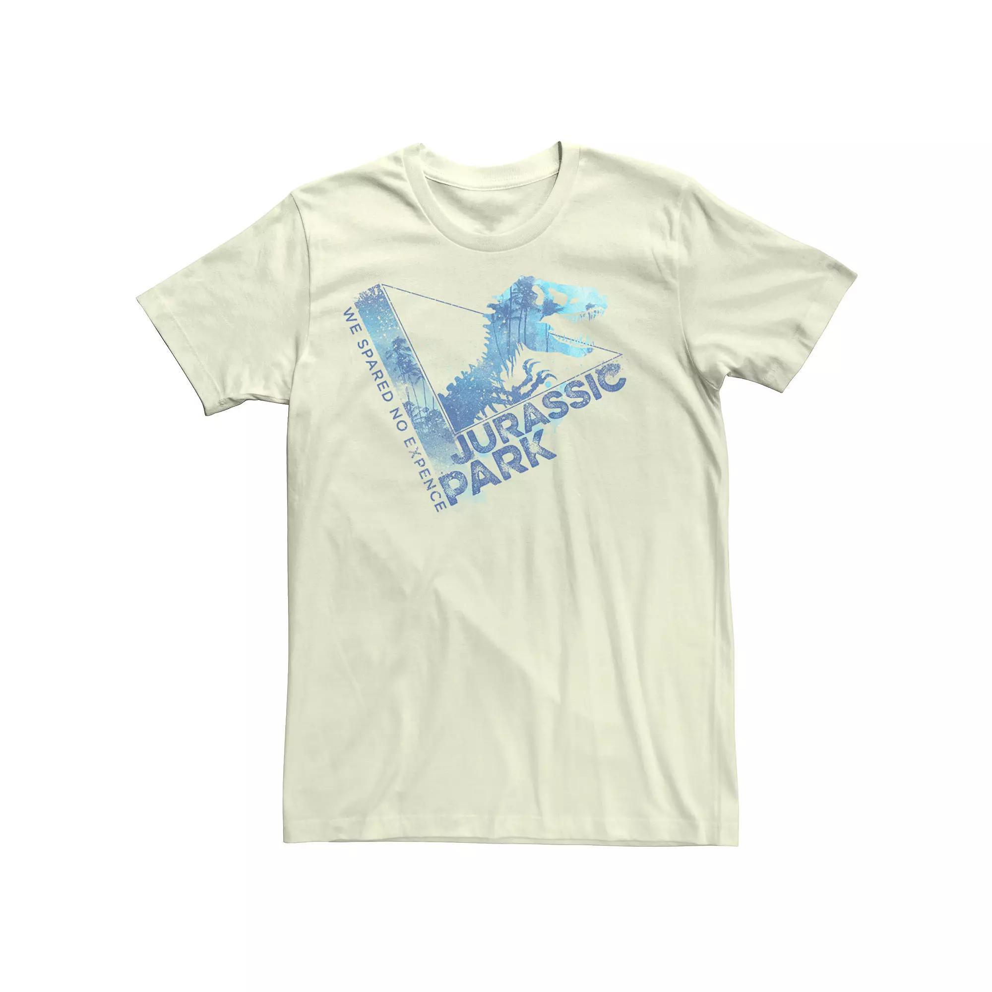 Men's Jurassic Park We Spared No Expense Tee, Size: 3XL, Natural Product Image