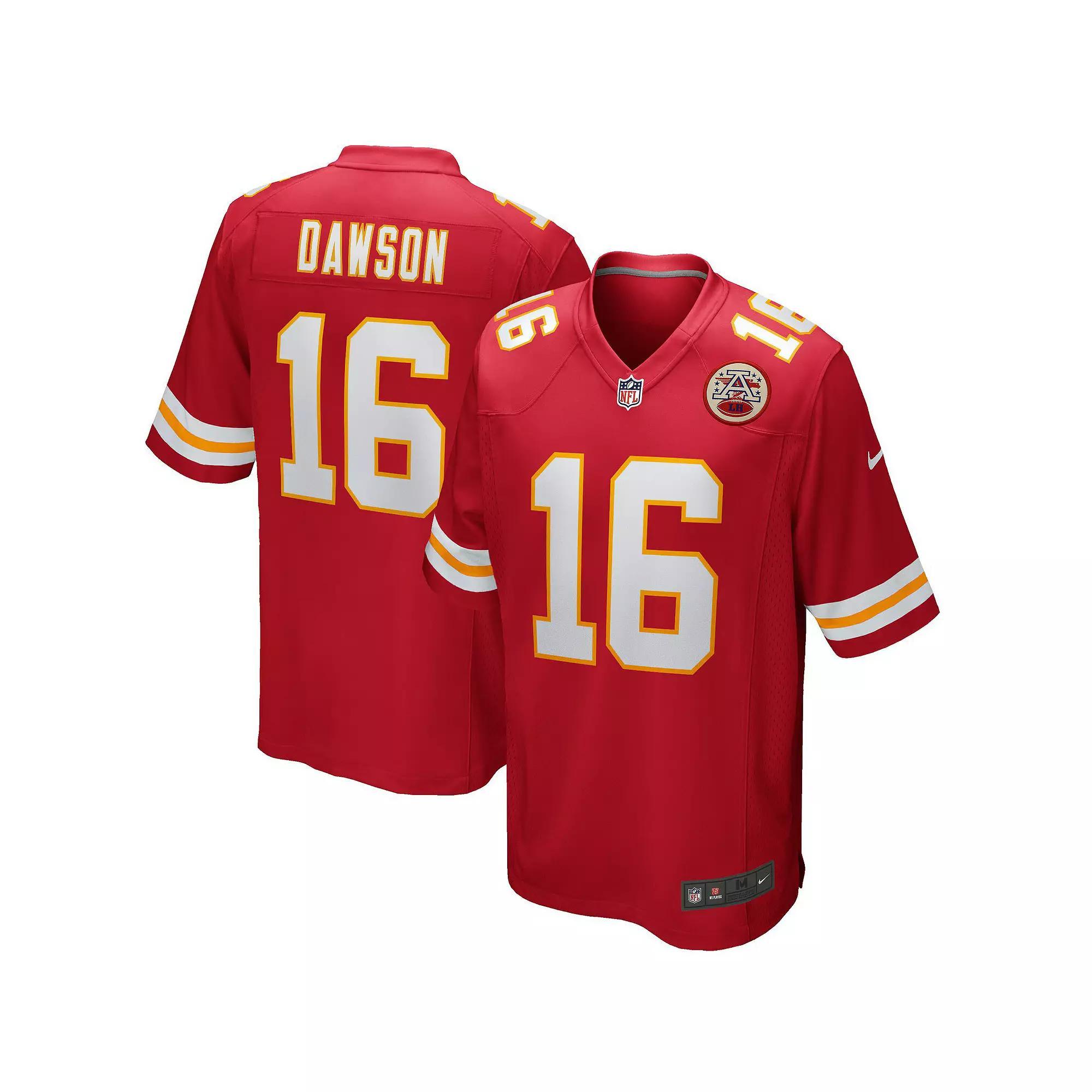Men's Nike Len Dawson Red Kansas City Chiefs Game Retired Player Jersey, Size: 2XL Product Image