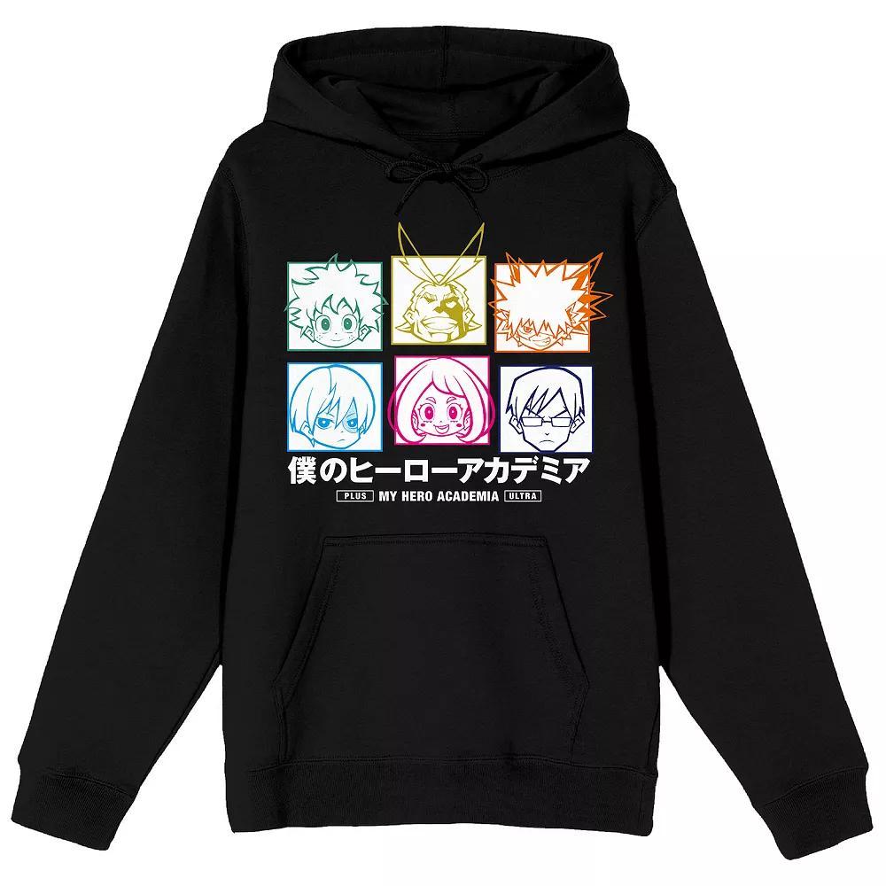 Men's My Hero Academia Icon Hoodie, Size: Small, Black Product Image