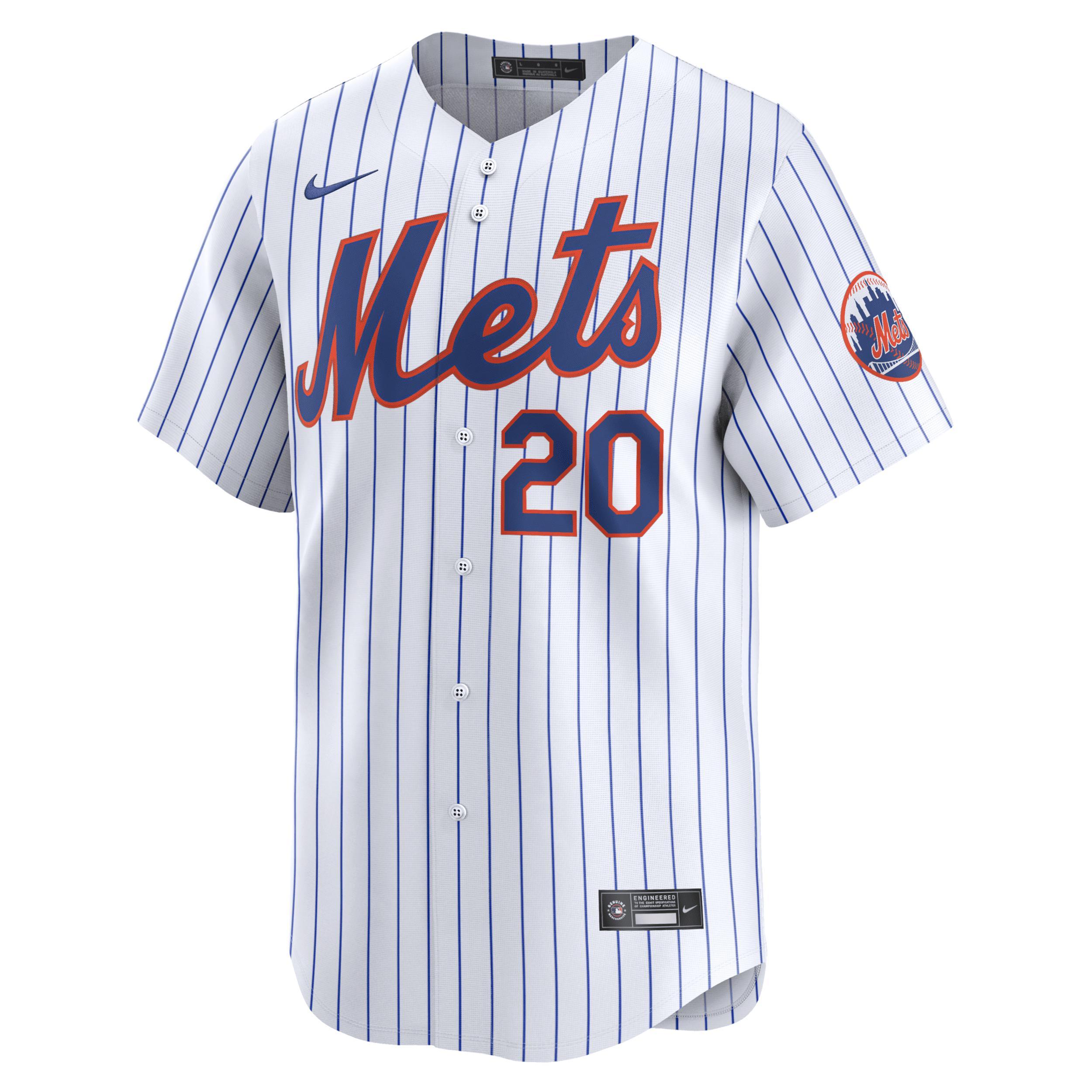 Youth Nike Pete Alonso New York Mets Home Limited Player Jersey, Boys Product Image