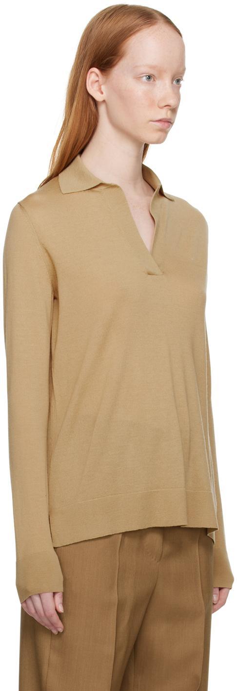 MAX MARA Infante Wool Sweater In 003 Camel Product Image