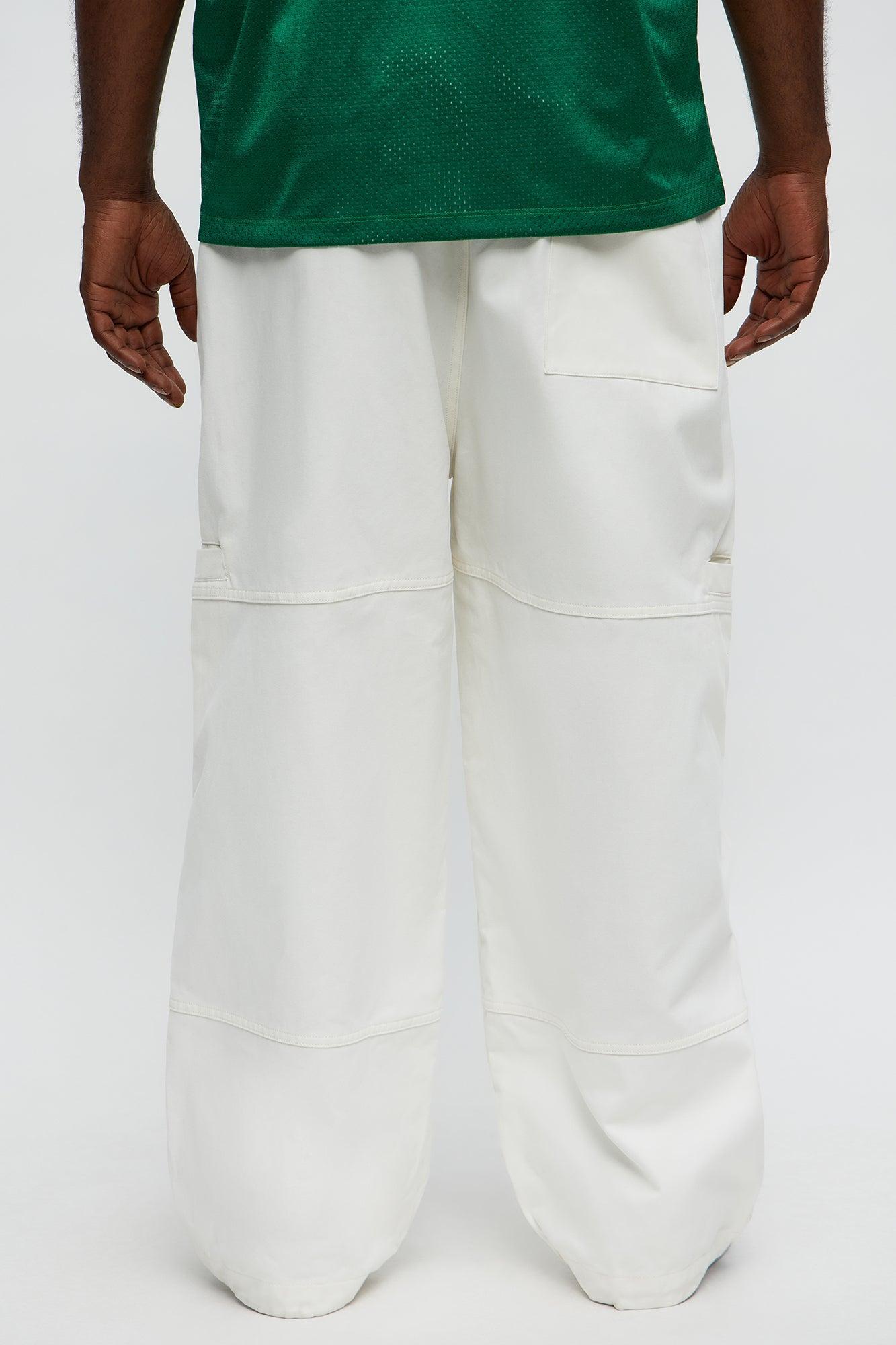 Baggy Damn Right Pants - Off White Product Image