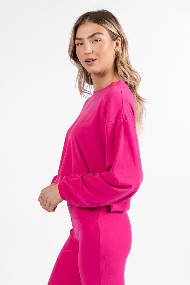 In A Dream Pink Super Soft Pullover FINAL SALE Product Image