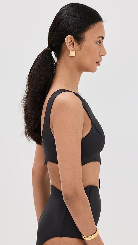 STAUD Huron Bikini Top | Shopbop Product Image