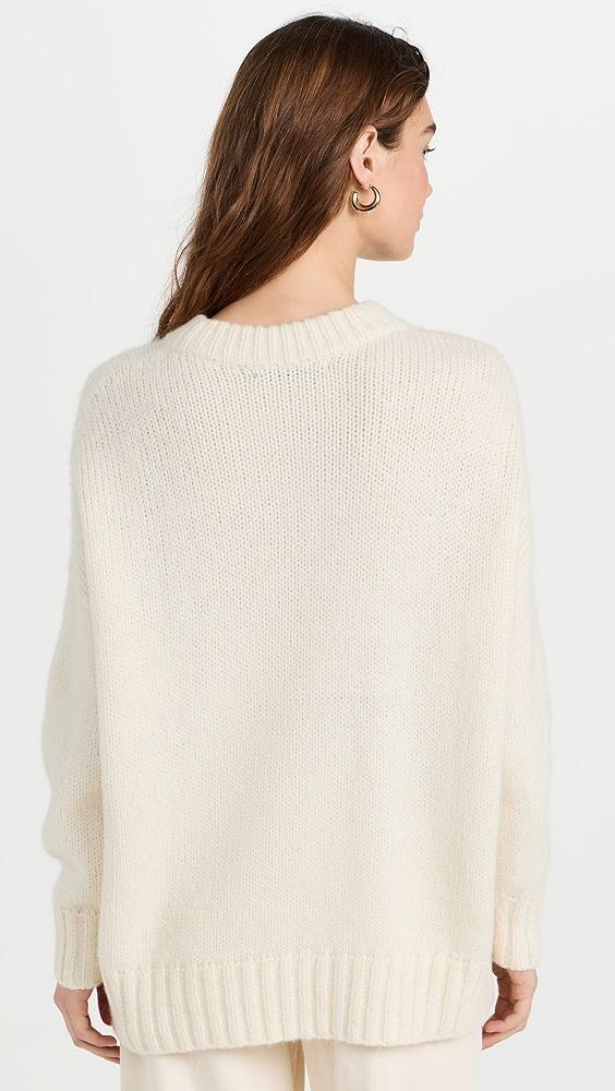 Jenni Kayne Alpaca Cocoon Crew Neck Pullover | Shopbop Product Image