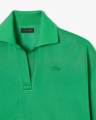 Runway Boxy Polo Collar Sweatshirt Product Image