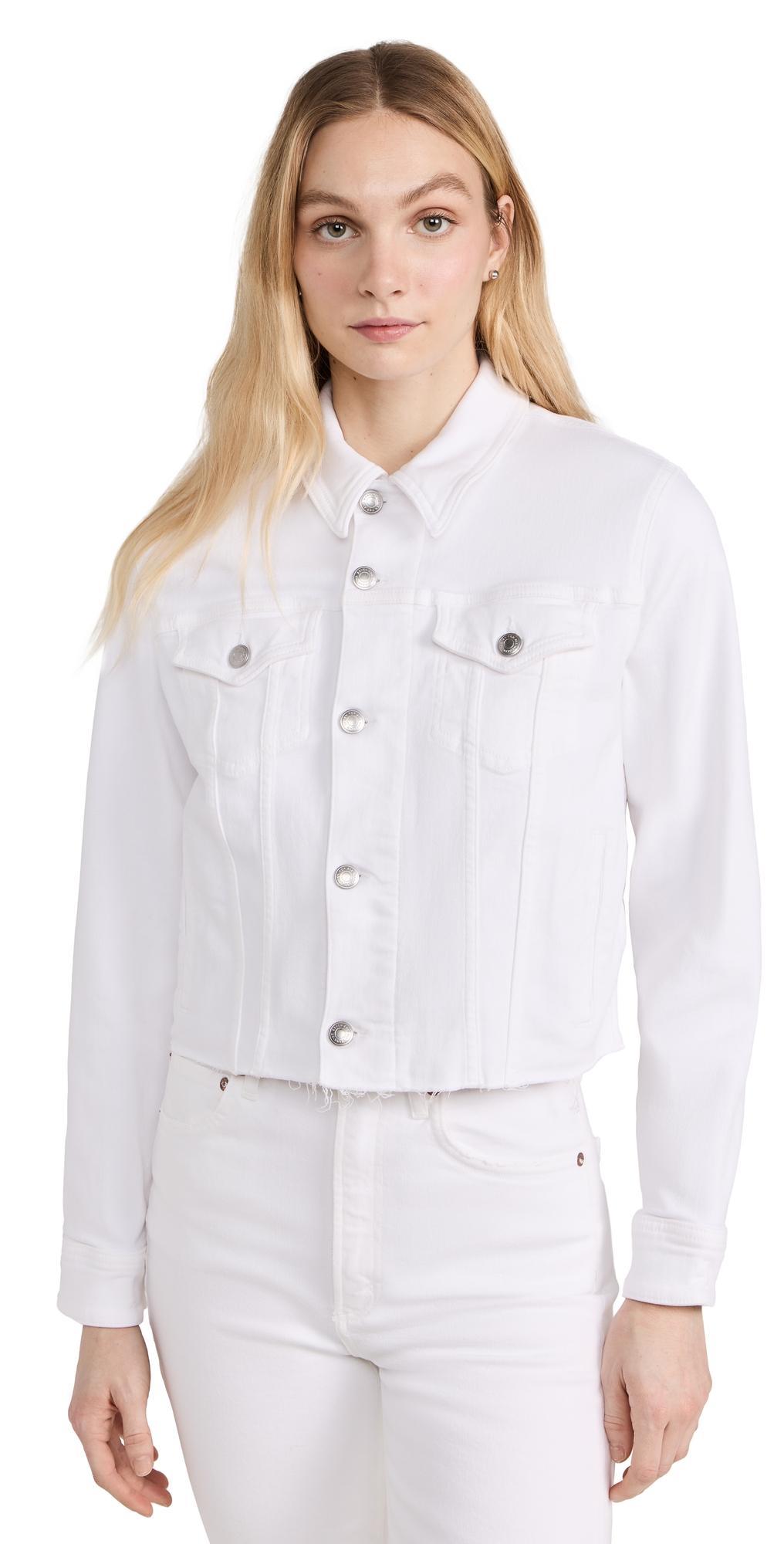 7 For All Mankind Classic Trucker Denim Jacket Product Image