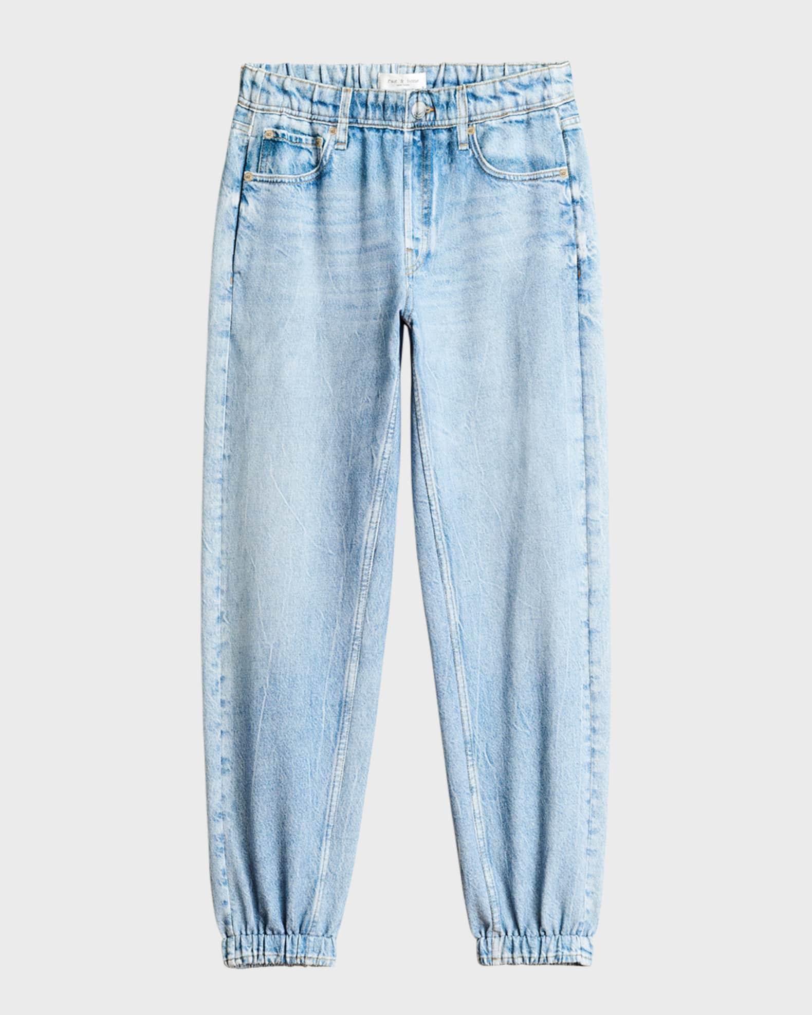 Miramar Cotton-Terry Crop Joggers Product Image