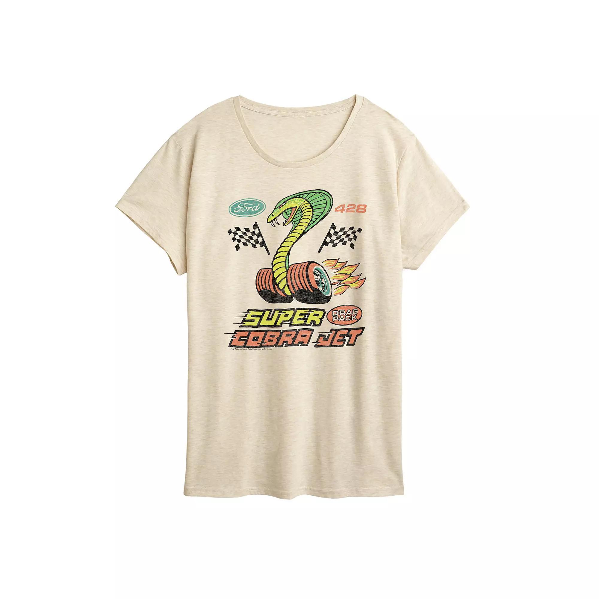 Womens Ford Super Cobra Jet Graphic Tee Product Image