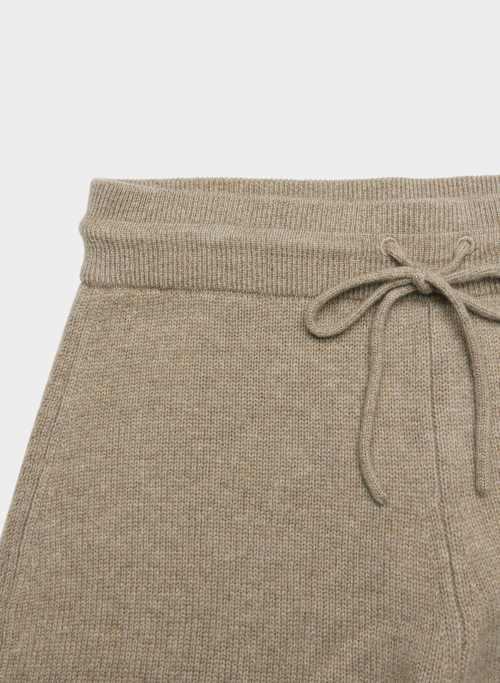 cashmere hi-rise wide pant Product Image