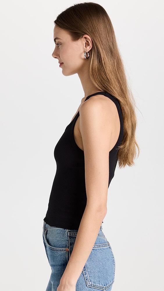 RE/DONE Cropped ribbed tank | Shopbop Product Image