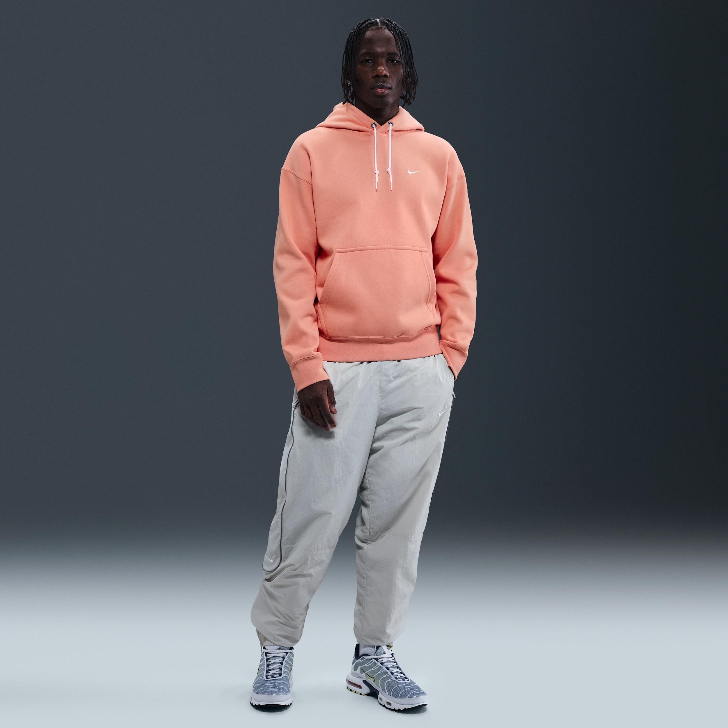 Nike Men's Solo Swoosh Fleece Pullover Hoodie Product Image