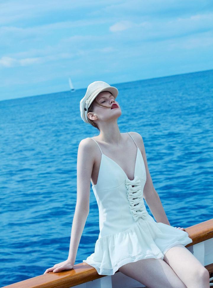 Josie Micro Mini Dress — Ivory Product Image