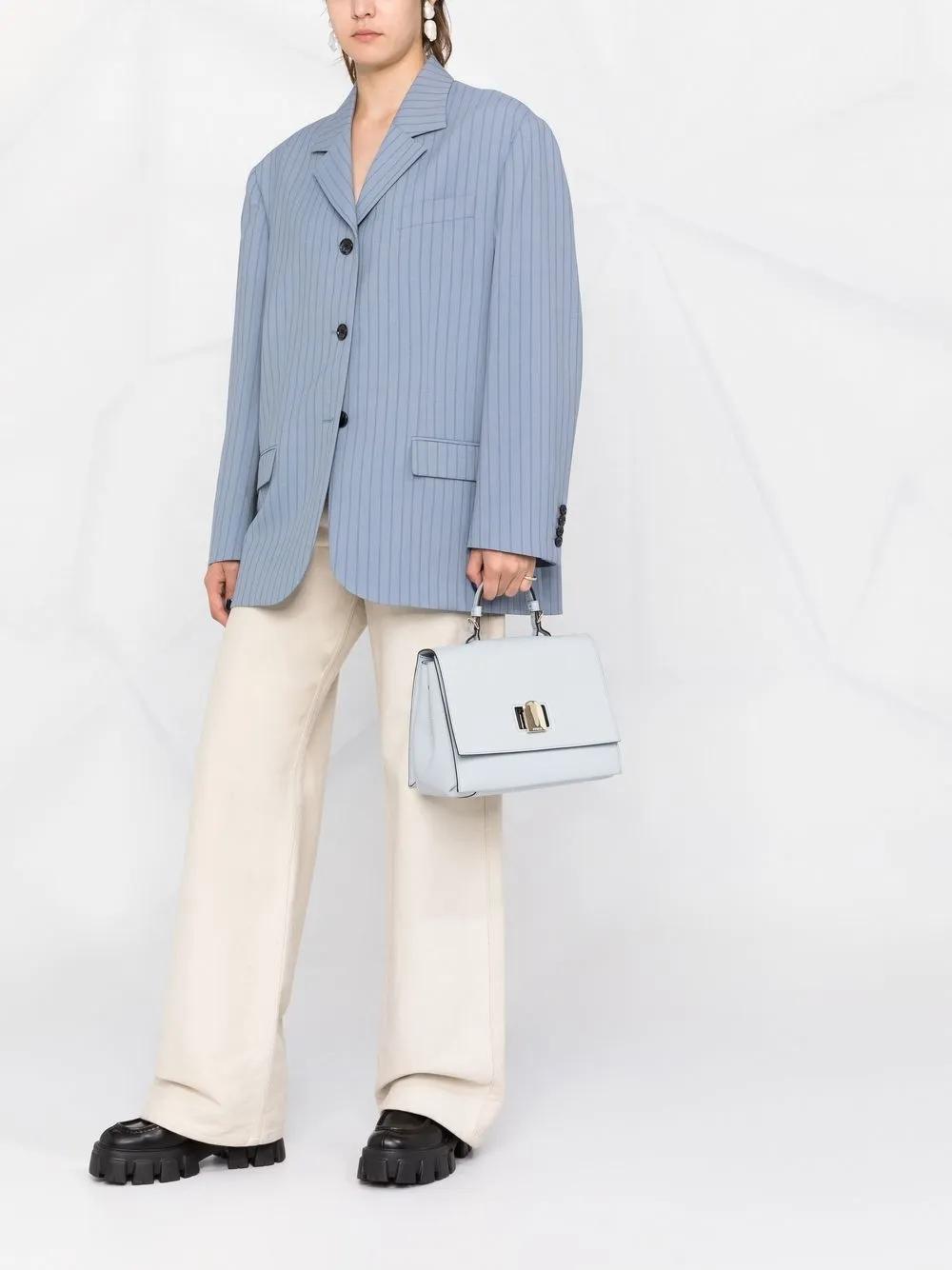 FURLA 1927 Top-handle Bag In Blau Product Image