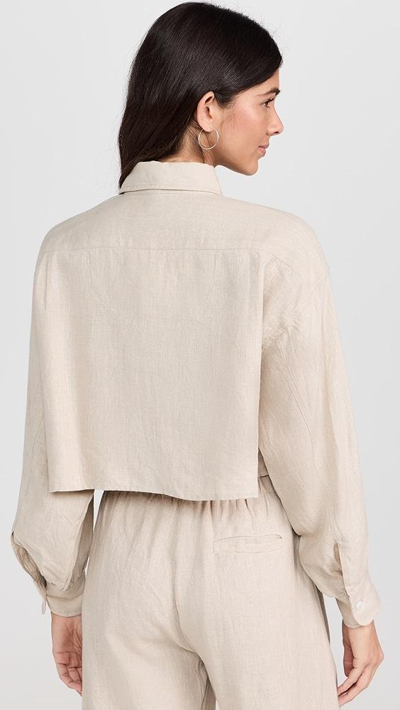 Suzie Kondi Leuka Cropped Shirt | Shopbop Product Image