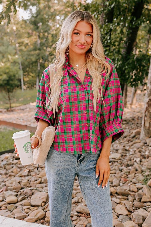 Maple Grove Plaid Button Up Product Image
