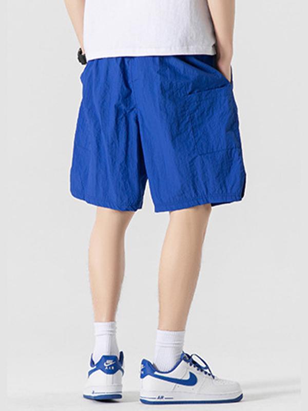 Men's Plain Casual Thin Shorts Product Image