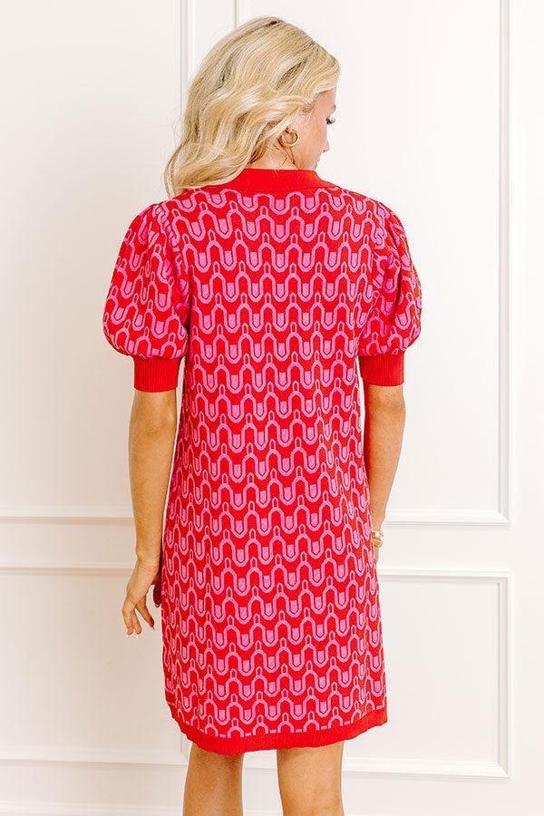 Milan Muse Knit Mini Dress Product Image