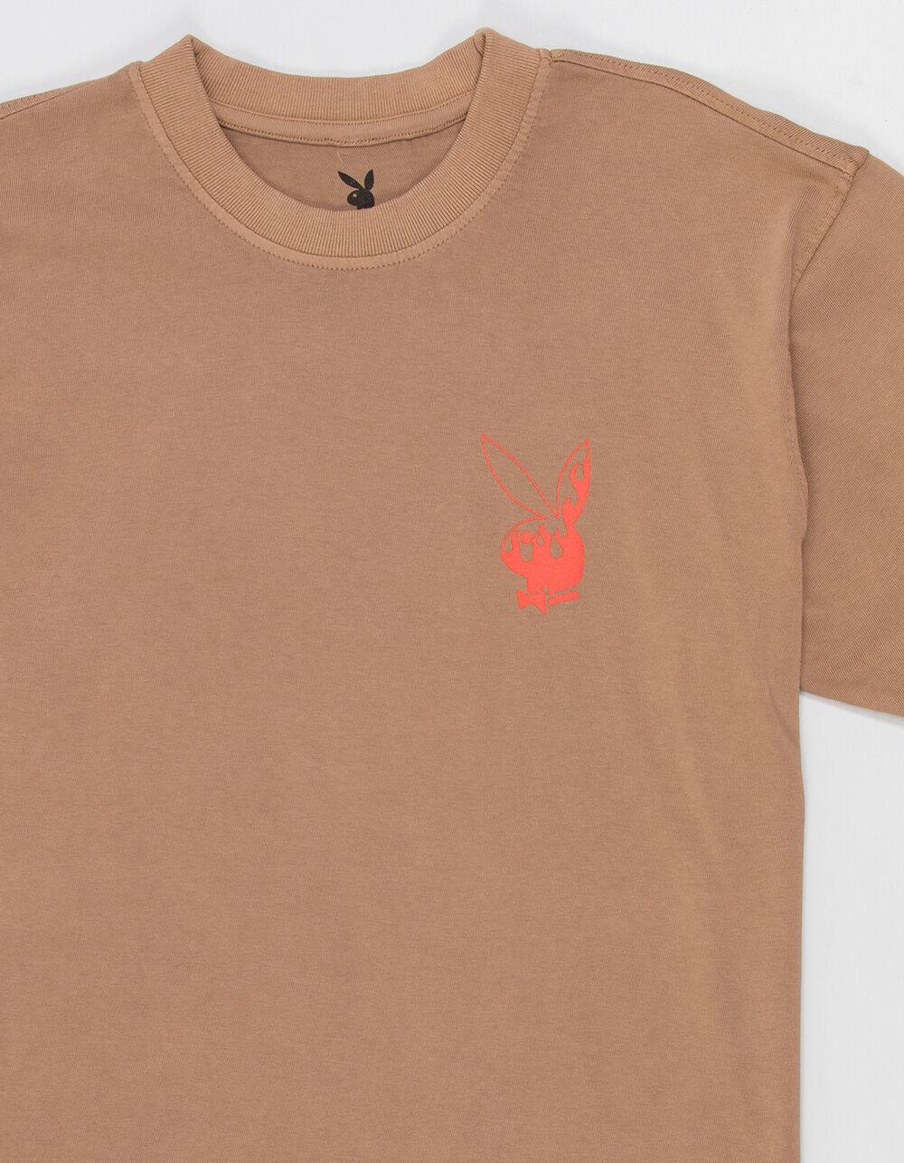 COLOR BARS x Playboy Flame 2.0 Mens Tee - TAN Product Image