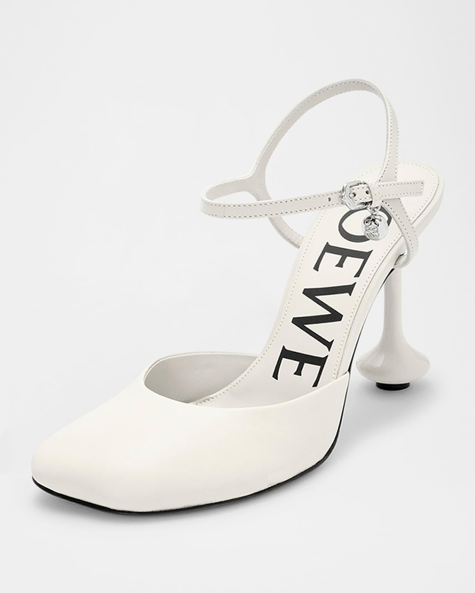 Toy Leather Ankle-Strap Pumps Product Image