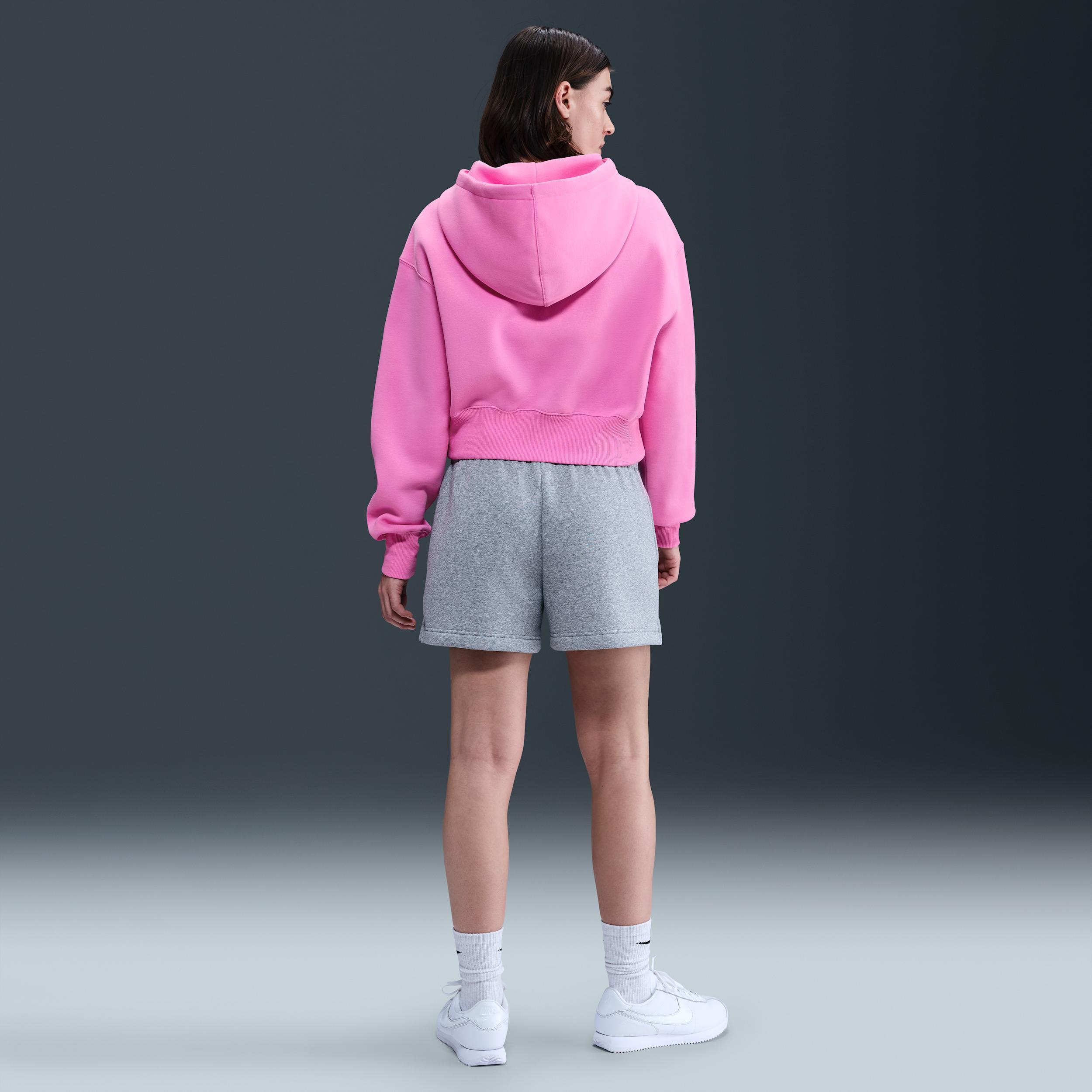 Women's Nike Sportswear Phoenix Fleece Loose Full-Zip Cropped Hoodie Product Image