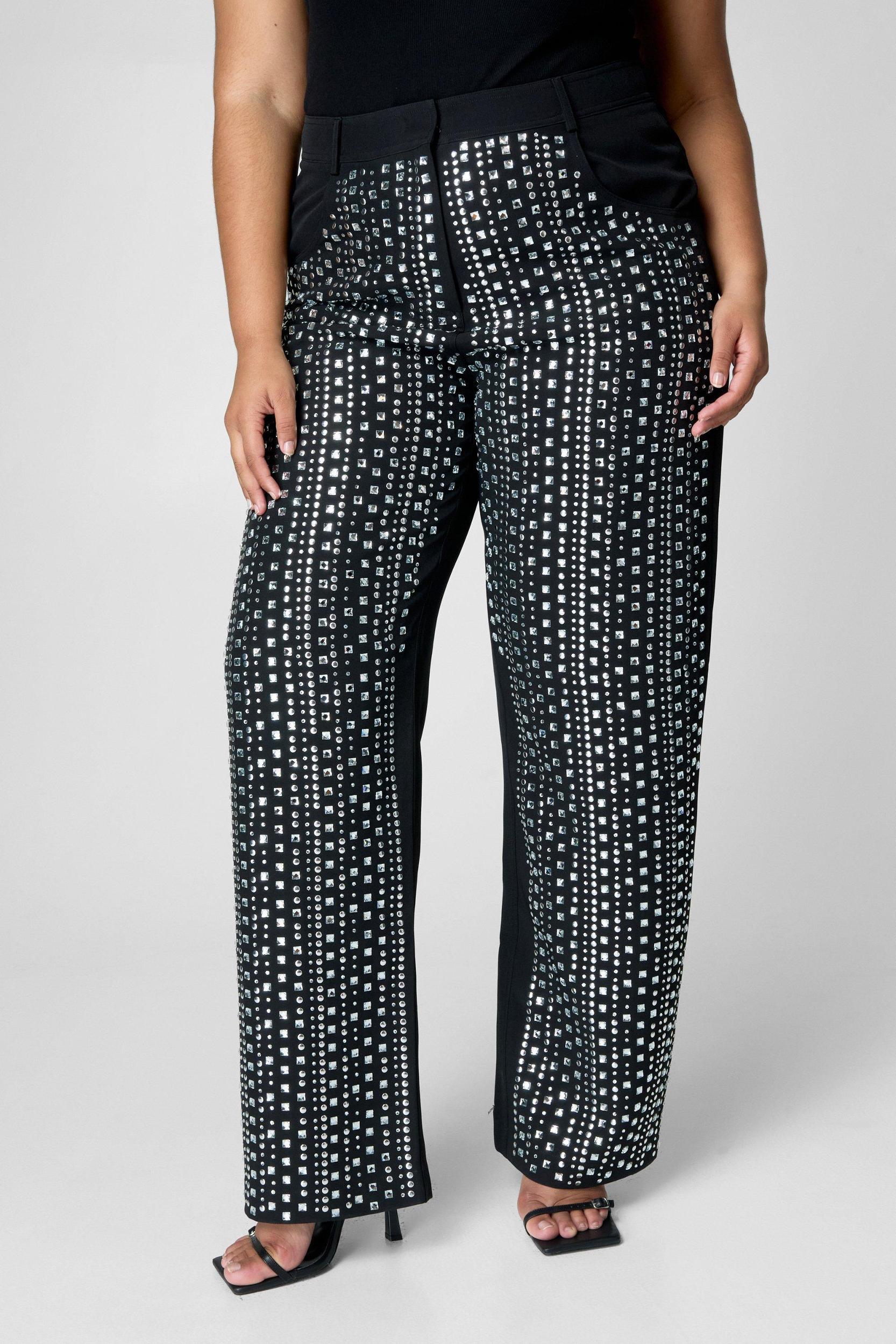 Plus Hotfix Tailored Trouser Product Image