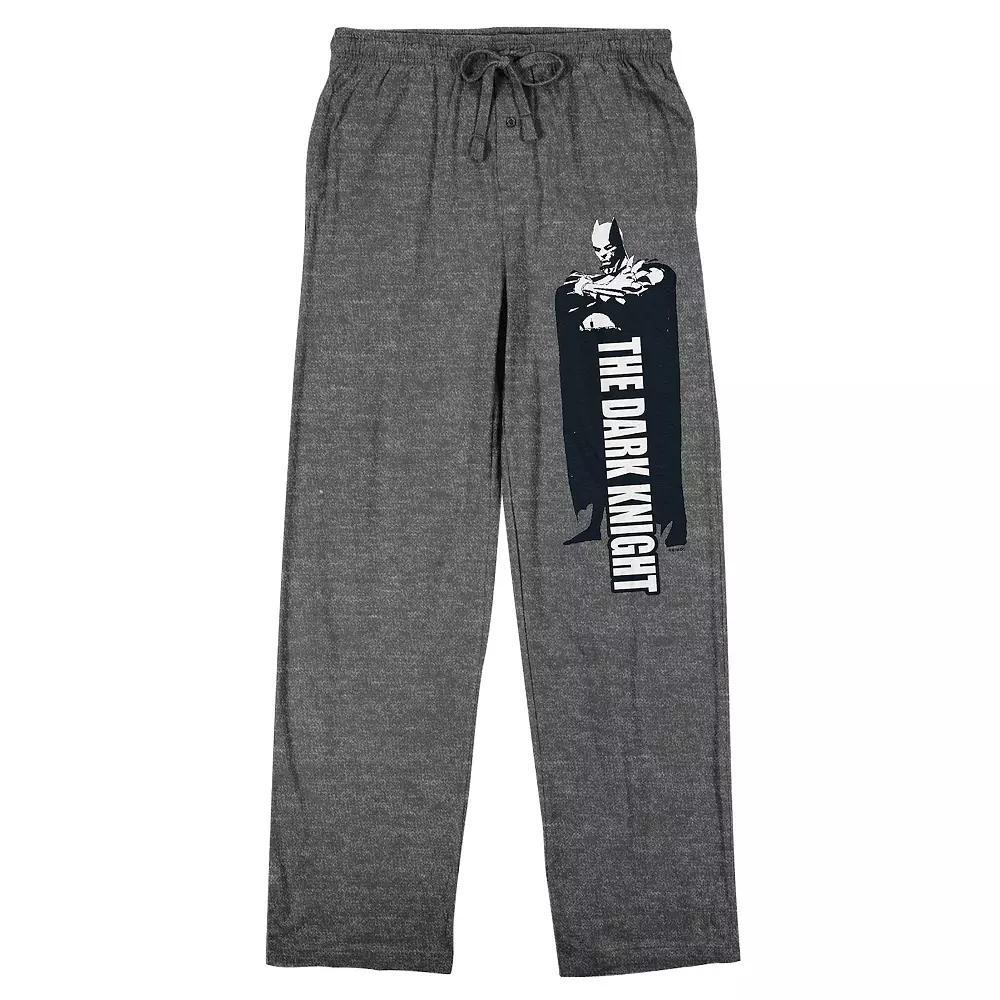 Men's Batman The Dark Knight Pajama Pants, Size: Large, Gray Product Image