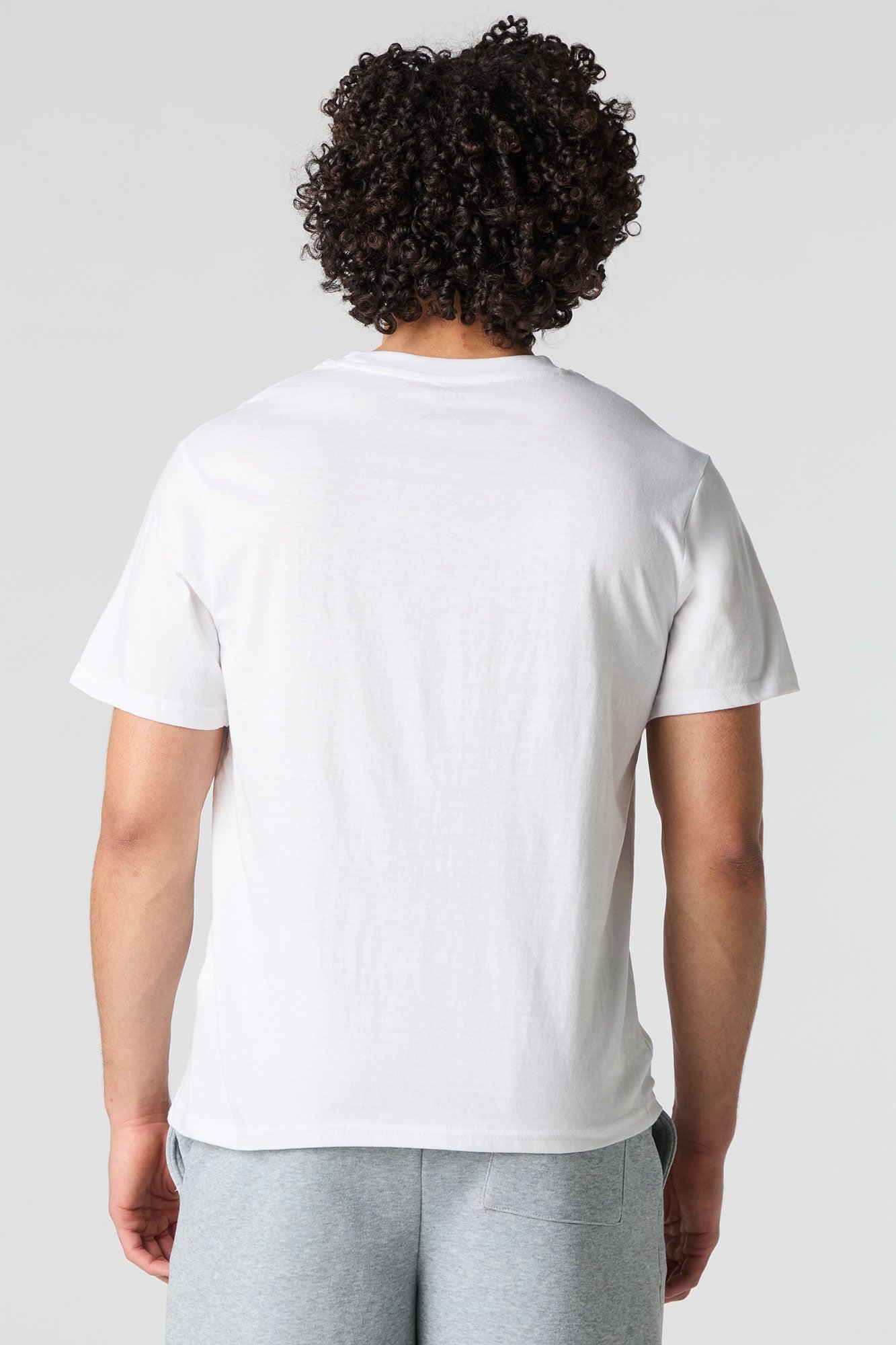 Solid Crewneck T-Shirt Male Product Image