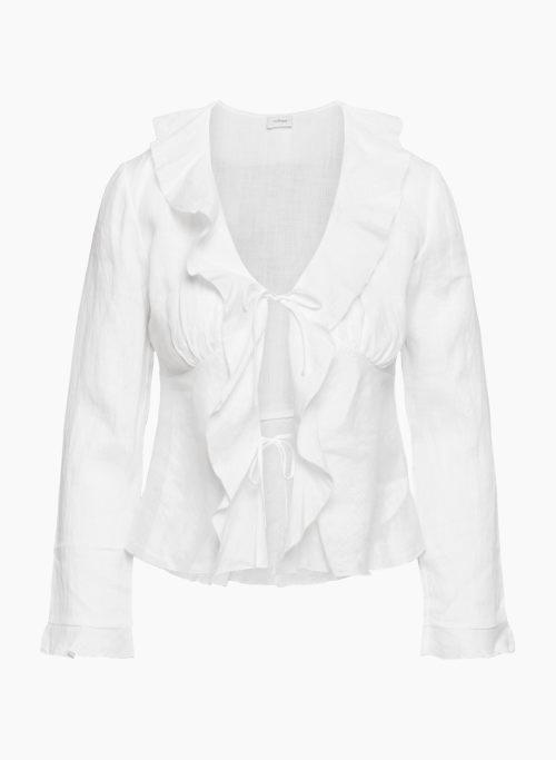 frenchy linen blouse Product Image