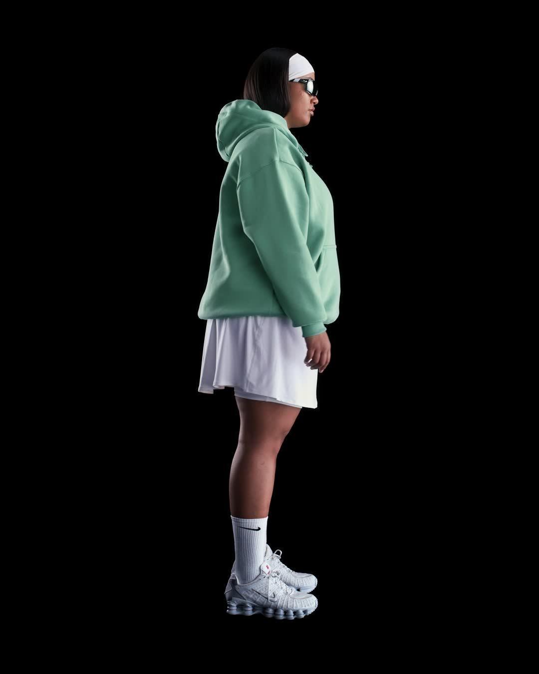 Women's Nike Sportswear Phoenix Fleece Oversized Pullover Hoodie (Plus Size) Product Image