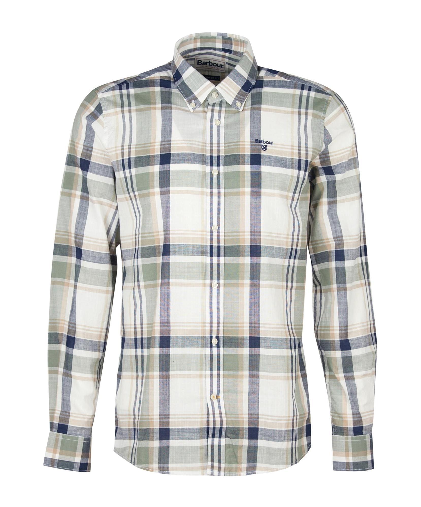 BARBOUR Long-sleeved Shirt In Green Product Image