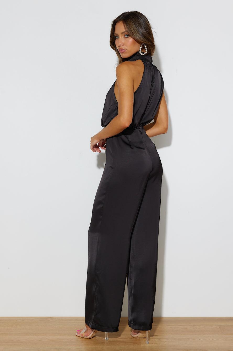 Youthful Days Jumpsuit Black Product Image